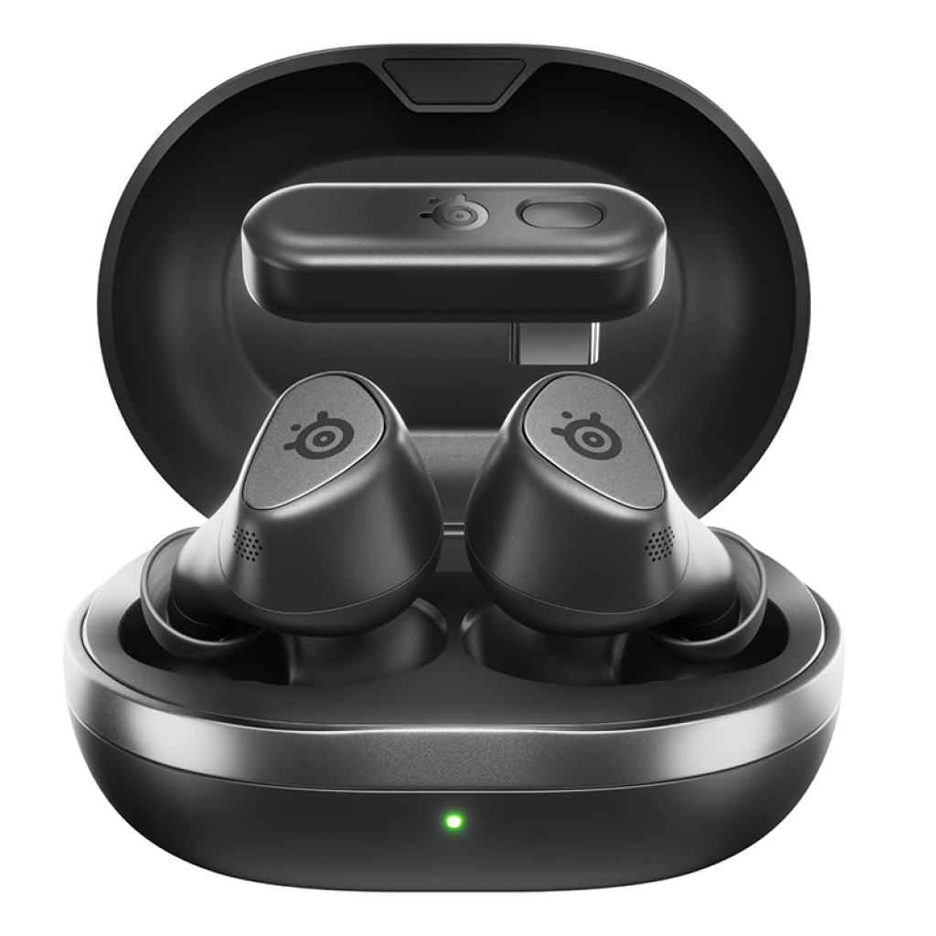 ヘッドホン SteelSeries Arctis Gamebuds ゲーミングヘッドセット Arctis GameBuds ホワイト 61682J [ワイヤレス